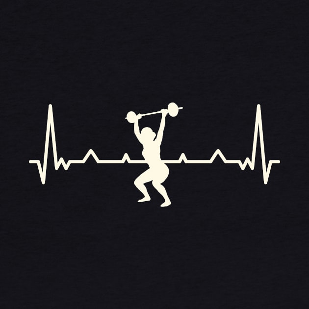 Workout, Bodybuilding, Fitness Heartbeat Design by LR_Collections